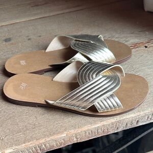 H&M Gold Women's Sandals